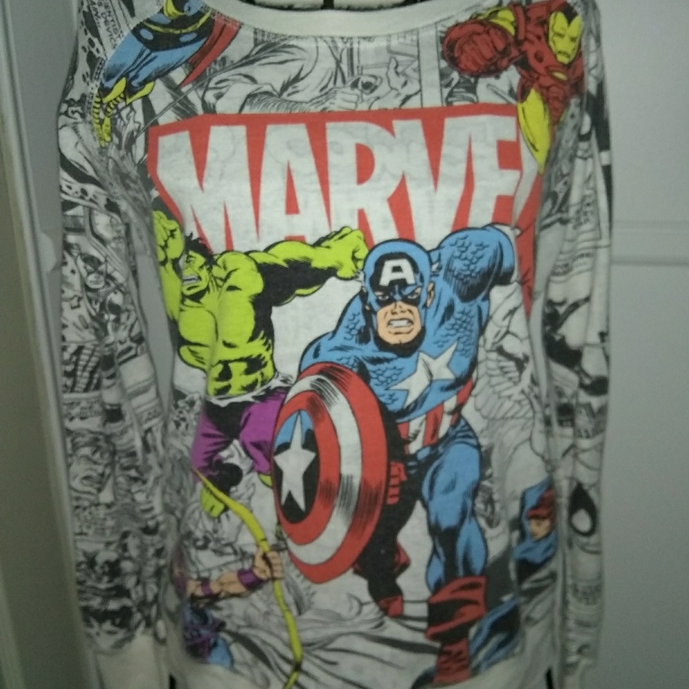 Marvel Long Sleeve Reversible Shirt